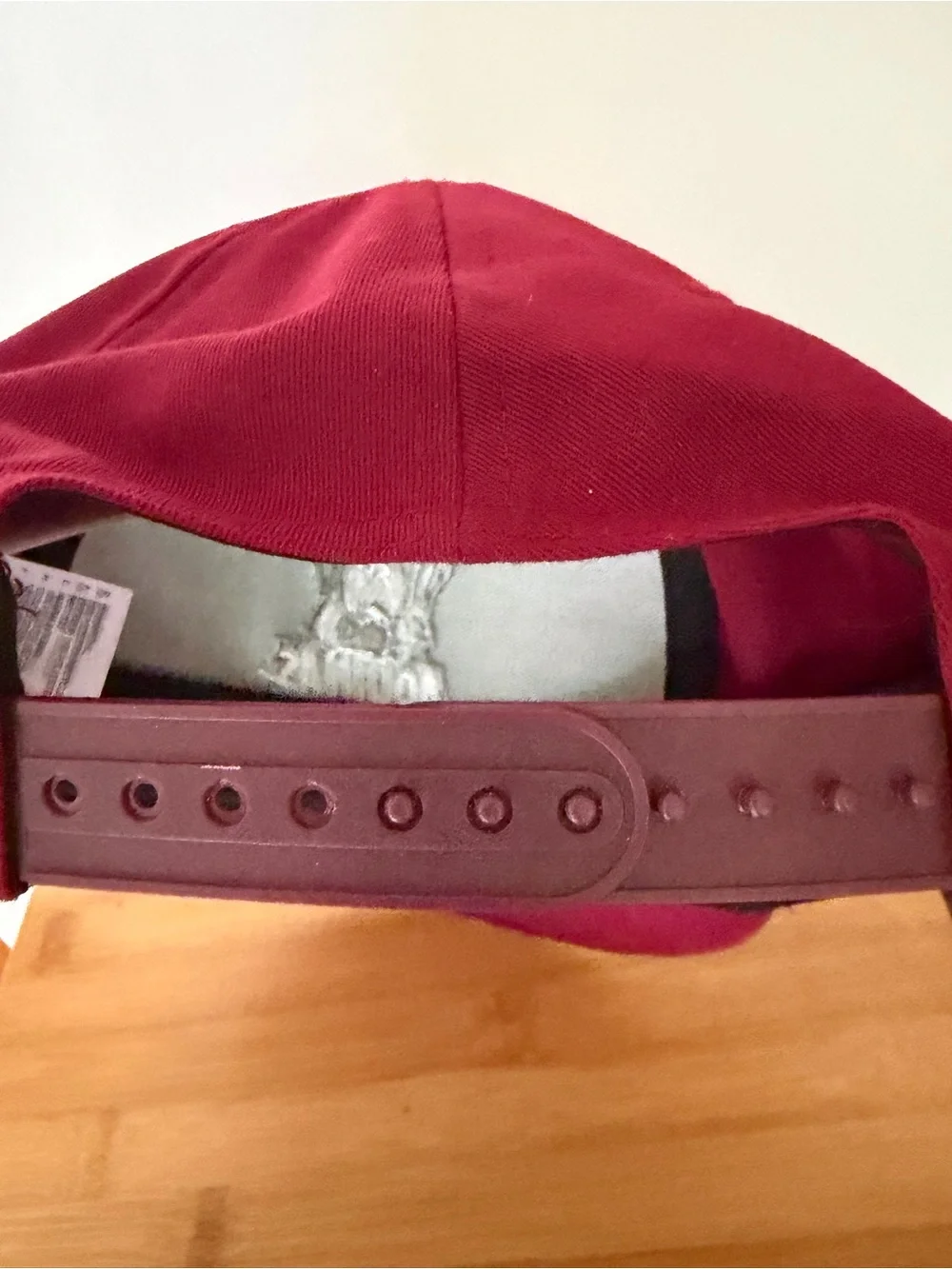 Aquinas Saints College Adidas Dog Logo maroon Baseball Cap. Adjustable. Catholic